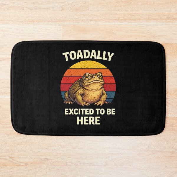 Item preview, Toadally excited to be here designed and sold by JODYSMORGAN.