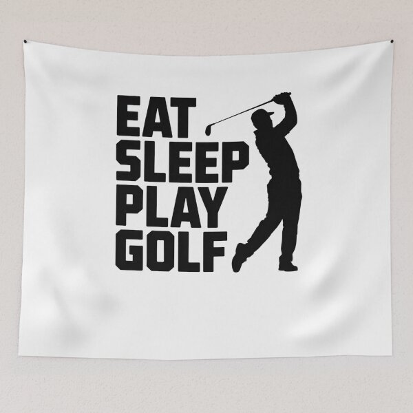 Item preview, Eat Sleep Play Golf Golfer designed and sold by Gallory Hive.