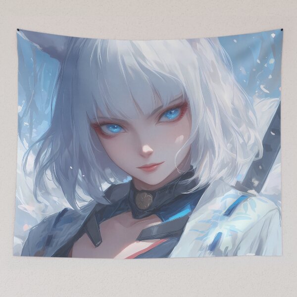 Item preview, Kaga Azur Lane Winter Snow Blue Eyes designed and sold by earlobejerk.
