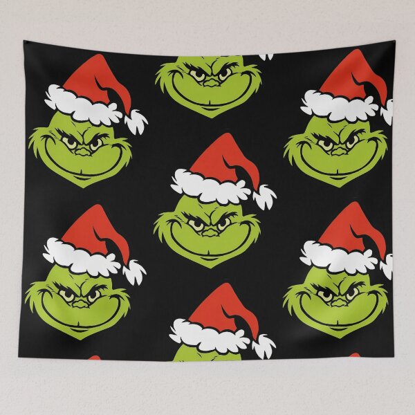 Item preview, The Grinch Christmas Santa Hat designed and sold by Yamed.
