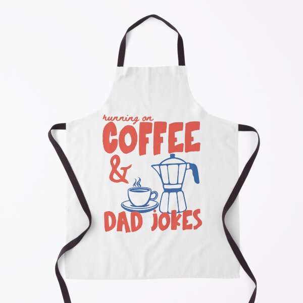 Item preview, Running On Coffee And Dad Jokes Funny Father's Day designed and sold by Artifyo.
