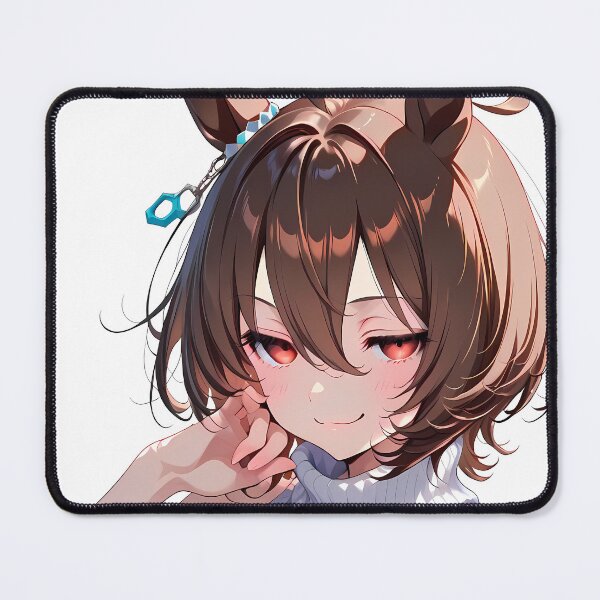 Item preview, Agnes Tachyon Uma Musume Cozy Knitwear Portrait Blush Minimal designed and sold by Spraykart.