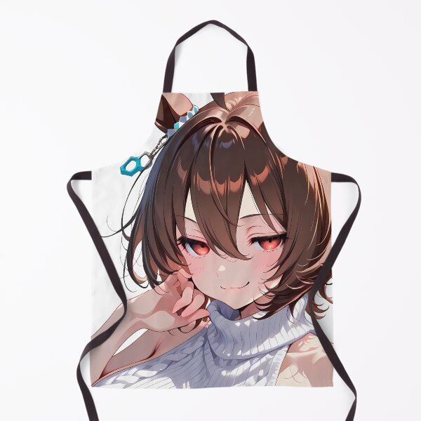 Item preview, Agnes Tachyon Uma Musume Cozy Knitwear Portrait Blush Minimal designed and sold by Spraykart.