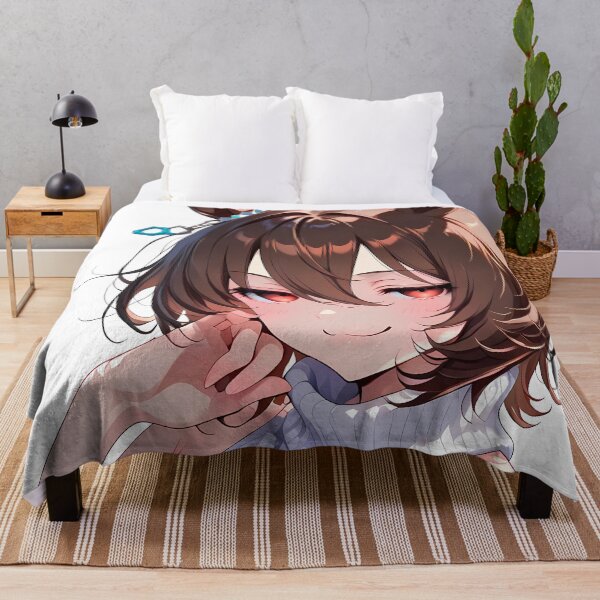 Item preview, Agnes Tachyon Uma Musume Cozy Knitwear Portrait Blush Minimal designed and sold by Spraykart.