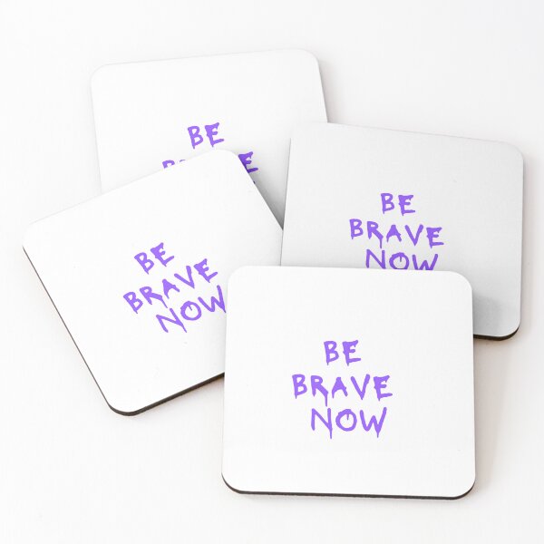 Item preview, Be Brave Now Motivational Sticker – Courage Quote For Fearless Life designed and sold by ascendzero.