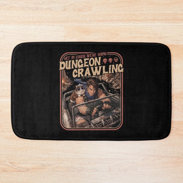 Item preview, Get in Loser We're Going Dungeon Crawling designed and sold by hodgetronix.