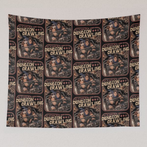 Item preview, Get in Loser We're Going Dungeon Crawling designed and sold by hodgetronix.