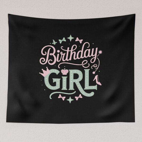 Item preview, Birthday Witch Pink And Green Birthday Girl Women Girl Kids designed and sold by RonnasJackson.