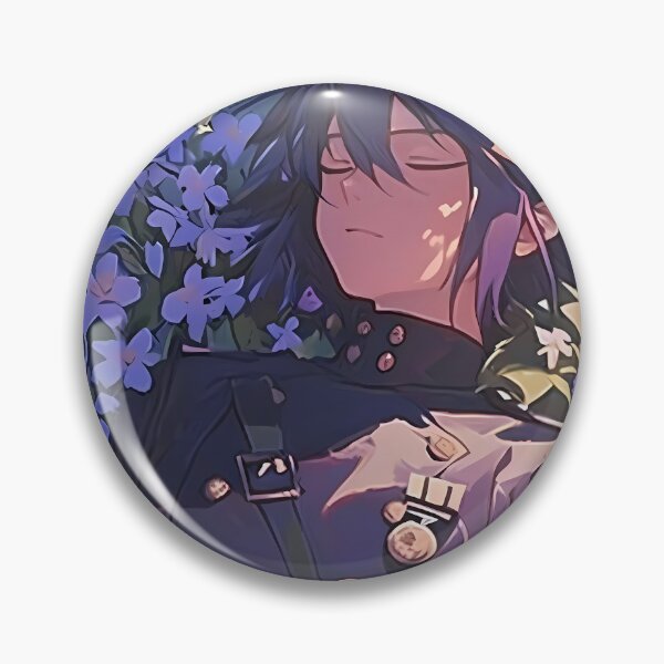 Item preview, Hyakuya Yuuichirou Seraph Of The End Twilight Flowers Calm designed and sold by earlobejerk.