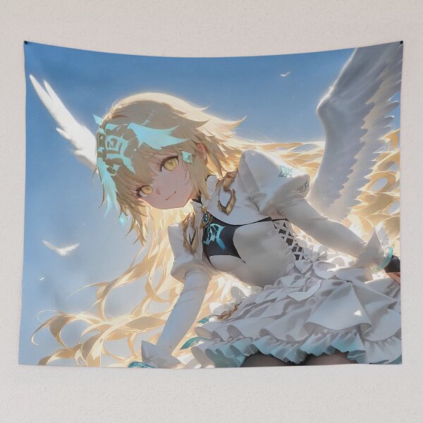 Item preview, Jeanne D Arc Fate Grand Order Angel Of Morning Hope Anime Girl designed and sold by Spraykart.