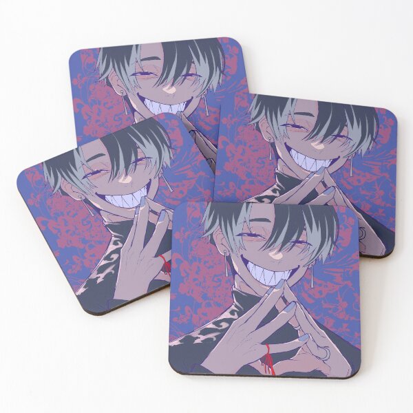 Item preview, Grinning Anime Boy designed and sold by designs-leung.