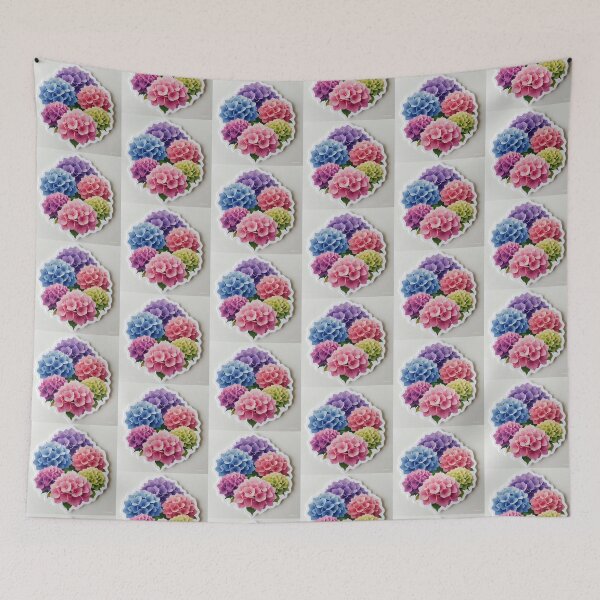 Item preview, Hydrangea  designed and sold by Stickersshop04.