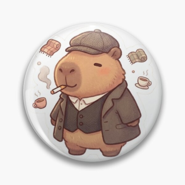 Item preview, Capybara Shelby designed and sold by Nyx-Styx.