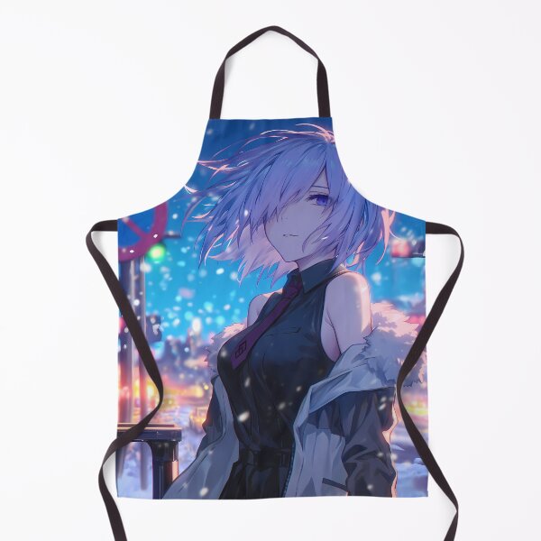 Item preview, Mash Kyrielight Fate Grand Order Snowy City Lights Stoic designed and sold by earlobejerk.
