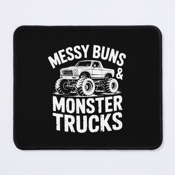 Item preview, Messy Buns and Monster Trucks designed and sold by theartfulaspie.