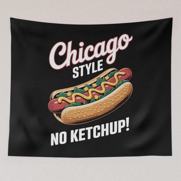 Item preview, Chicago Hot Dog Summer Style 4th Of July No Ketchup  designed and sold by TyraYoung.