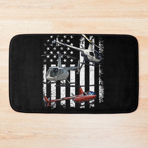 Item preview, Patriotic Helicopter American Flag Aviation Tee designed and sold by Emberglowo.