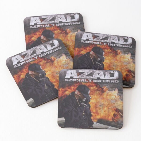 Item preview, Azad - Azphalt Inferno album 2009 designed and sold by CreepyApparel.