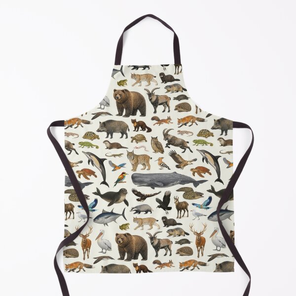 Item preview, Animals of Southern Europe Retro Style Identification Chart designed and sold by kakarikihill.