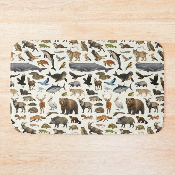 Item preview, Animals of Southern Europe Retro Style Identification Chart designed and sold by kakarikihill.