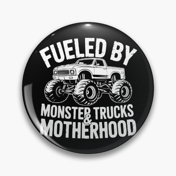Item preview, Fueled by Monster Trucks and Motherhood designed and sold by theartfulaspie.