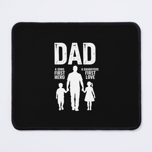 Item preview, Dad sons first hero daughter love for father's day designed and sold by RonnasJackson.