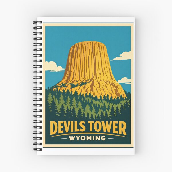Item preview, Devils Tower Wyoming National Monument Poster designed and sold by Eclipse 3699.