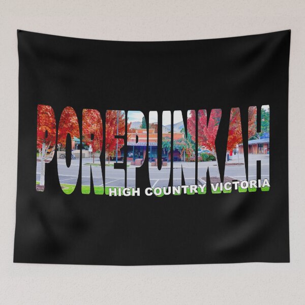 Item preview, POREPUNKAH High Country Victoria - Historic Town Base Buffalo Hotham designed and sold by Adam Gormley.