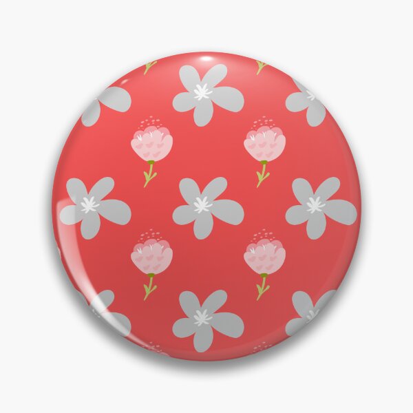 Item preview, Spring Kawaii iPhone Case – Cute Pink Heart Flower Pattern Red Aesthetic Floral iPhone Case designed and sold by FestivityFinds.
