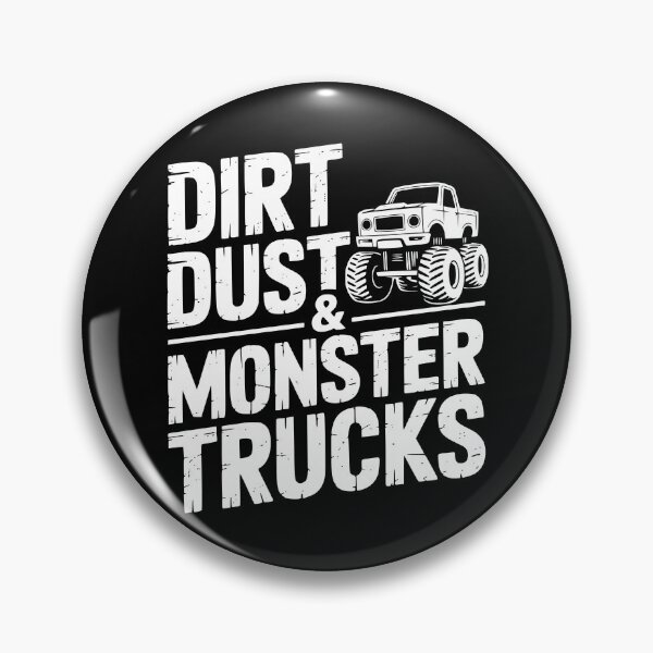 Item preview, Dirt Dust and Monster Trucks designed and sold by theartfulaspie.