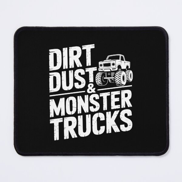 Item preview, Dirt Dust and Monster Trucks designed and sold by theartfulaspie.