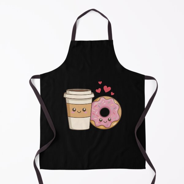 Item preview, Coffee And Donut Matching Couple Kawaii designed and sold by TrinaEspinoza.