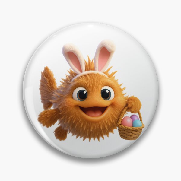 Item preview, Easter Hairy Frogfish designed and sold by Sillytoe.