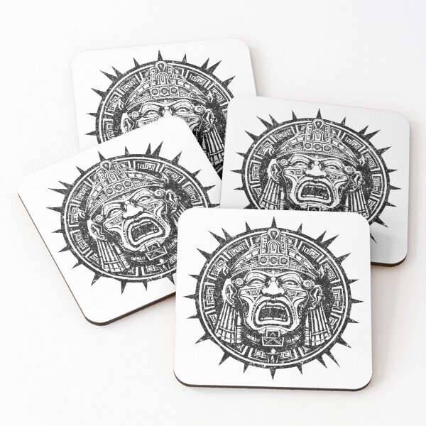 Item preview, Aztec Warrior Mask - Native American Original People Gift designed and sold by agniaxelvano.