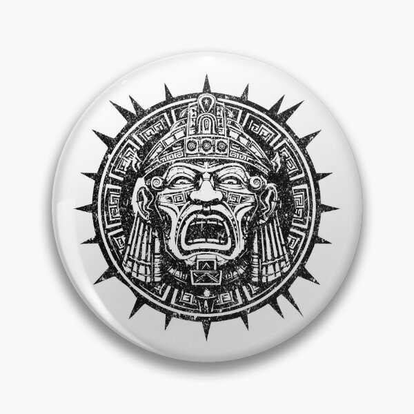 Item preview, Aztec Warrior Mask - Native American Original People Gift designed and sold by agniaxelvano.