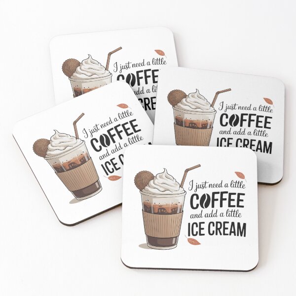 Item preview, Coffee and Ice Cream Caffeine Lover designed and sold by TrinaEspinoza.