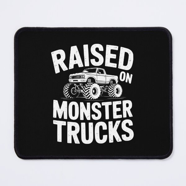 Item preview, Raised on Monster Trucks designed and sold by theartfulaspie.