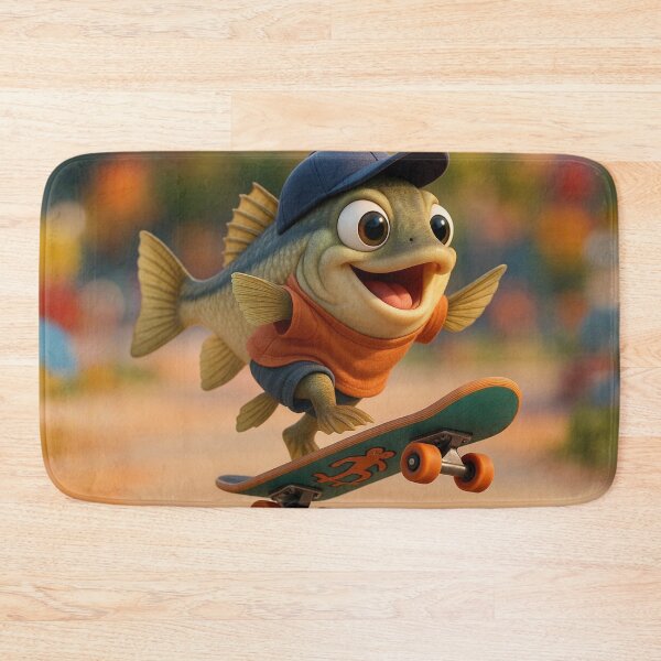 Item preview, Skater Snook Fish designed and sold by Sillytoe.