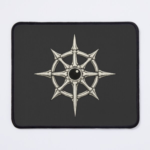 Item preview, Bone Compass — Occult Direction Symbol designed and sold by DreamMachine69.