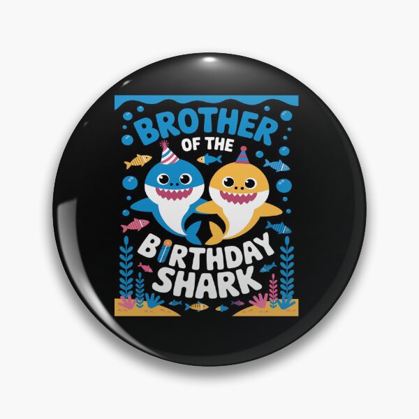 Item preview, Brother Of The Birthday Family Shark Birthday Boy Girl designed and sold by RonnasJackson.