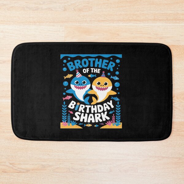Item preview, Brother Of The Birthday Family Shark Birthday Boy Girl designed and sold by RonnasJackson.