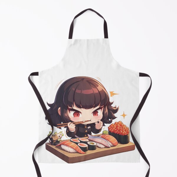 Item preview, Makoto Niijima Persona 5 Chibi Sushi Suh Energy designed and sold by Spraykart.