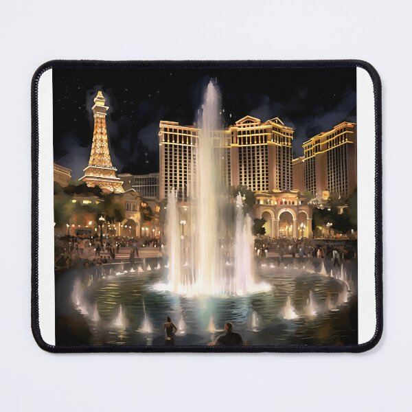 Item preview, fountains of bellagio las vegas designed and sold by boldbrushstroke.