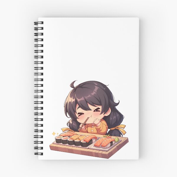 Item preview, Tsubasa Hanekawa Bakemonogatari Sushi Blush Chibi designed and sold by Spraykart.