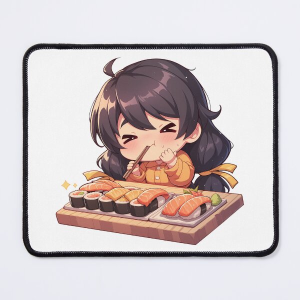 Item preview, Tsubasa Hanekawa Bakemonogatari Sushi Blush Chibi designed and sold by Spraykart.