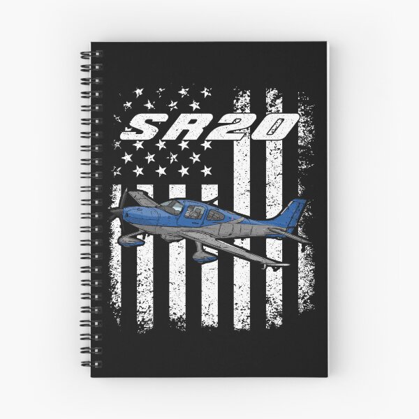 Item preview, SR20 Aircraft Patriotic American Flag Tee designed and sold by Emberglowo.