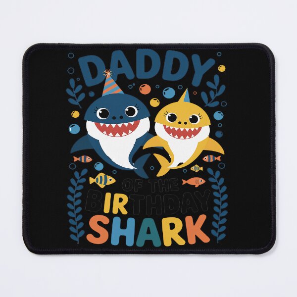 Item preview, Funny Daddy Of The Birthday Family Shark Birthday Boy Girl designed and sold by RonnasJackson.