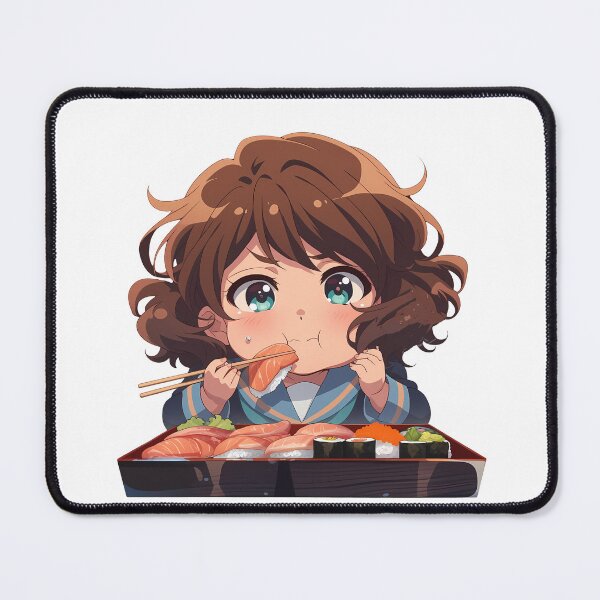 Item preview, Kumiko Oumae Sound Euphonium Chibi Sushi Cozy Break designed and sold by Spraykart.