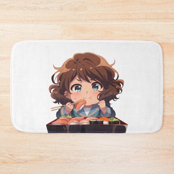 Item preview, Kumiko Oumae Sound Euphonium Chibi Sushi Cozy Break designed and sold by Spraykart.