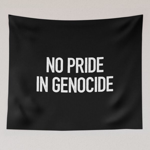 Item preview, No Pride In Genocide - Canada Day Indigenous Canadian March Gift designed and sold by agniaxelvano.